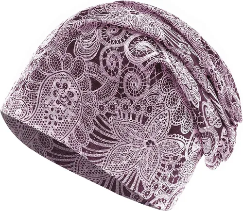 Vista 41 de JarseHera Gorro holgado de mujer con encaje de algodón, gorros para quimioterapia, gorros para el cáncer, turbante