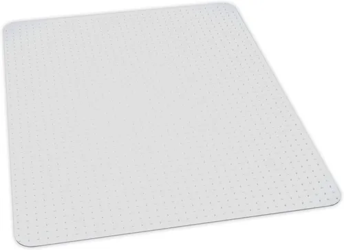 Vista 3 de Tapete para silla de pelo mediano, rectangular de 60 x 96 pulgadas, borde biselado de vinilo transparente