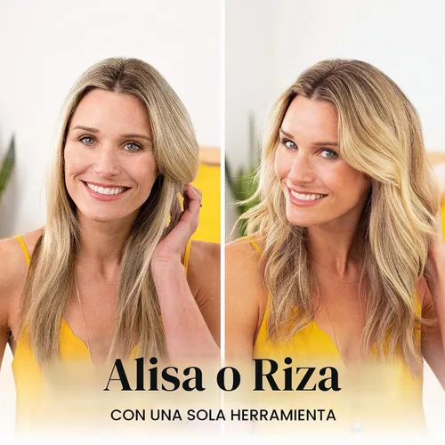 Vista 7 de Remington PRO 1 "Multi-styler con tecnología Twist & Rizle, protección de color de color, Champagne, S16A11 (S16A10) Multiestilizador de 1 pulgada