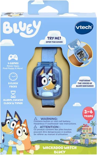 Vista 7 de VTech Reloj Bluey Wackadoo, Bluey
