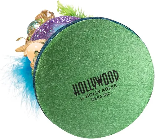 Vista 7 de Kurt Adler Cascanueces de Hollywood con sombrero de tortuga marina, 11 pulgadas