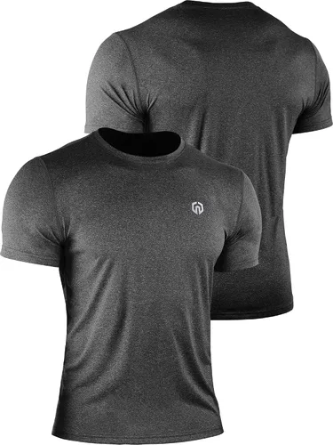 Vista 2 de NELEUS - Camiseta deportiva para hombre, ajuste seco, para correr