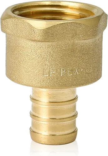 Vista 11 de 10 piezas HeSun 1/2 "PEX Crimp x 1/2" Hembra NPT Drop Ear Codo