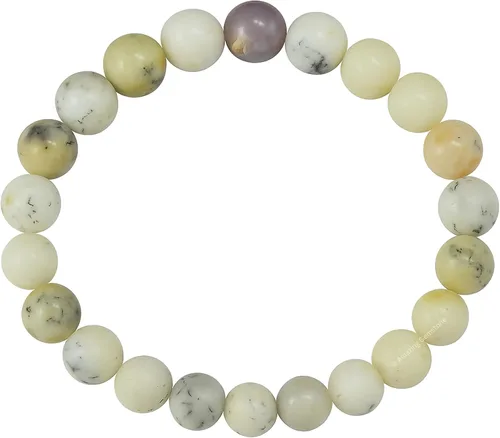 Vista 595 de Amazing Gemstone Crystal Bracelet for Women Men's Gifts - Protection Healing Crystal Bracelet - 8mm Gemstone Beaded Stretchable Bracelet Pulseras