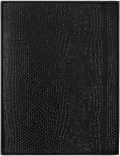 Vista 4 de Moleskine Limited Edition Notebook Vegea, Extra Large, Plain, Black Boa, Soft Cover (7.5 x 10)