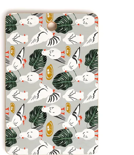 Vista 17 de Society6 Tabla de cortar de bambú 83 naranjas botánicas Boho Art Decoración de cocina Tabla de servir segura para alimentos, alia, 11.5 pulgadas