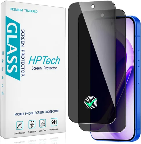 Vista 8 de Paquete de 2 protectores de pantalla de privacidad para Google Pixel 7 Pro Película de vidrio templado antiespía, cobertura de pantalla completa