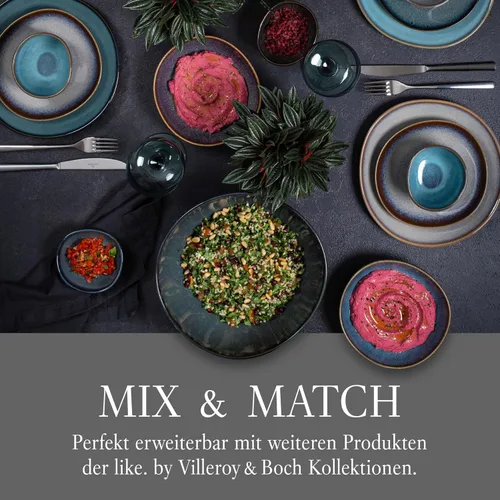 Vista 7 de like. by Villeroy & Boch Plato de pan Lave gris 6.9 x 6.7 x 0.8 in
