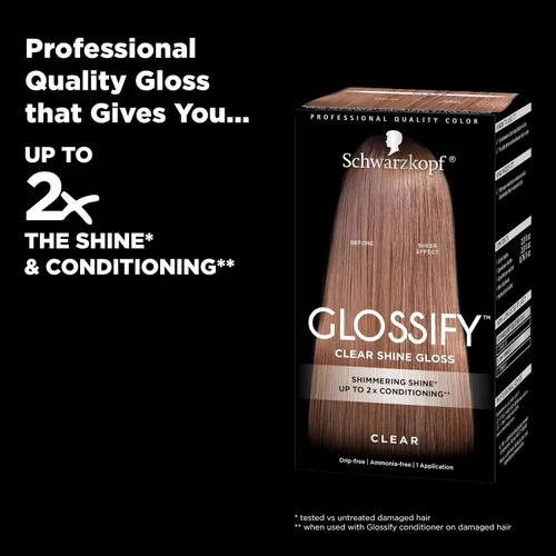 Vista 5 de Schwarzkopf Glossify - Brillo de color personalizable, transparente