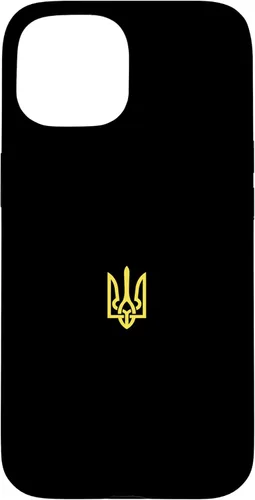 Vista 6 de iPhone 16 Ukrainian Trident - Ucrania Tryzub Symbol Case