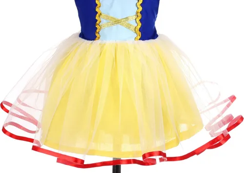 Vista 5 de LITO ANGELS - Disfraz de princesa para niñas pequeñas Halloween Navidad fiesta de disfraces con accesorios