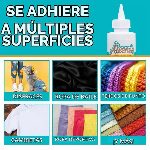 Vista 5 de Aleene's AR70-2 Pegamento flexible para tela estirable, 4 onzas, multicolor