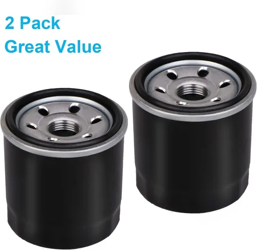 Vista 6 de Paquete de 2 filtros de aceite 136-7848 para motor Toro V-Twin Timecutter Zero Turn Mower, reemplazo perfecto 127-9222 120-4276 Filtro de aceite