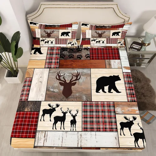 Vista 15 de Sábana bajera ajustable de caballo, sábanas de flores de animales de granja, tamaño individual para niños, adolescentes, adultos, dormitorio, juego