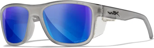 Vista 2 de Wiley X Ovation Captivate - Lentes de sol polarizados, lentes de seguridad para hombres y mujeres, protección ocular UV para tiro, pesca, ciclismo