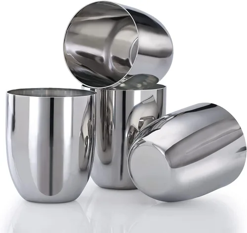 Vista 12 de Vinod Juego de 12 vasos de acero inoxidable de alta calidad, para cocina del hogar Set de 12