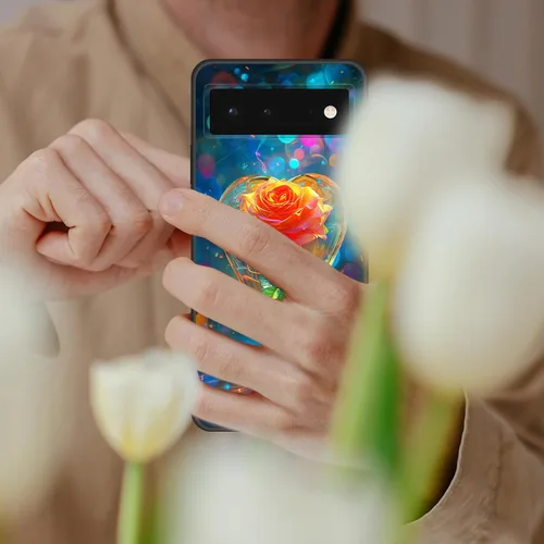 Vista 17 de Funda delgada para Google Pixel 4 XL, funda delgada de silicona de TPU suave a prueba de golpes para Google Pixel 4 XL, astronauta Galaxy