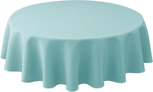 Vista 21 de Biscaynebay Auqa - Mantel cuadrado de 54 x 54 pulgadas, mantel de tela con tarjeta azul Auqa, pequeño, plegable, resistente al agua, para cocina