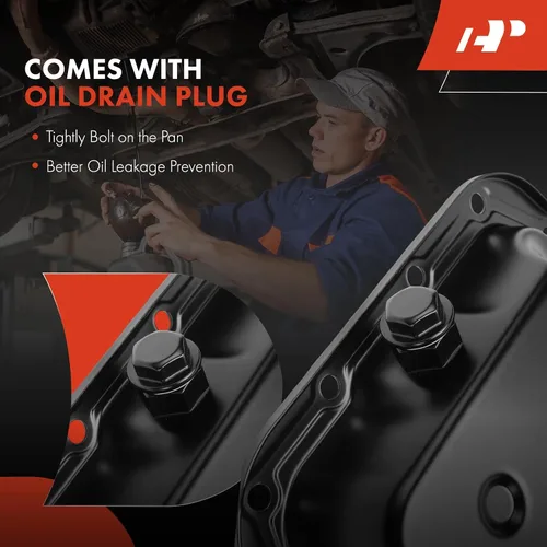 Vista 7 de A-Premium Cárter de aceite de transmisión con tapón de drenaje compatible con Mazda 2 2011 2012 2013 2014 2015, 1.5L, solo transmisión automática