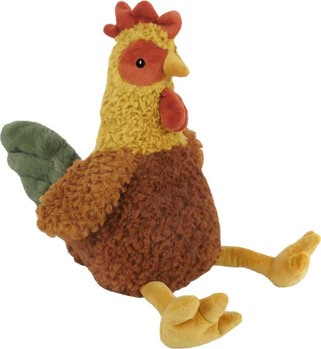 Vista 11 de MON AMI Juguete de peluche Cinnamon The Horse – Caballo de peluche suave de 15 pulgadas, peluche de poni de granja con bandana, animal sentado