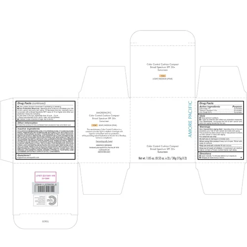 Vista 10 de AMOREPACIFIC – Cojín de control de color, compacto, de amplio espectro SPF 50+