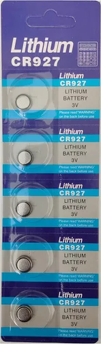 Vista 3 de Eunicell CR927 Litio Blister Pack 3V 3 voltios pilas de moneda (40 piezas)