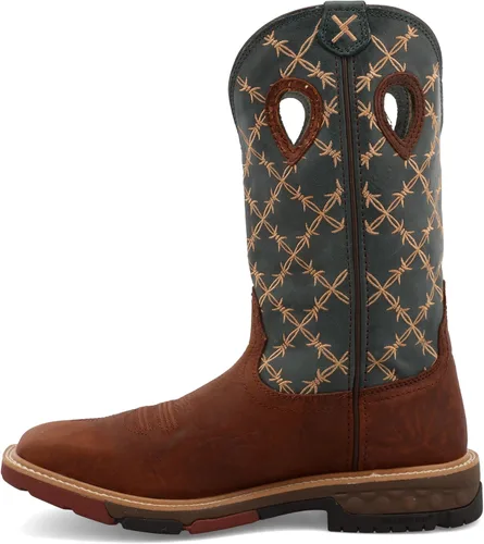 Vista 2 de Twisted X Botas de trabajo occidentales de 12" para hombre