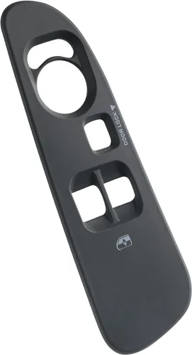 Vista 7 de Bisel para interruptor de ventana de puerta, parte delantera del lado del conductor y del pasajero compatible con Dodge Ram 1500 2500 3500 2005-2009