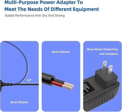 Vista 4 de 12V Charger Barrel Style Compatible with Kids 12v Ride on Cars SUV & More