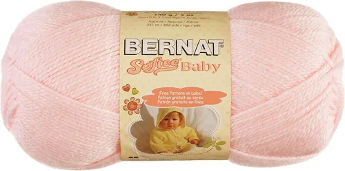 Vista 26 de Bernat Softee Baby Cotton Aqua Mist - Ovillo de lana para bebé, paquete de 3 unidades de 4.25 onzas, mezcla, 3 DK (ligero), 254 yardas