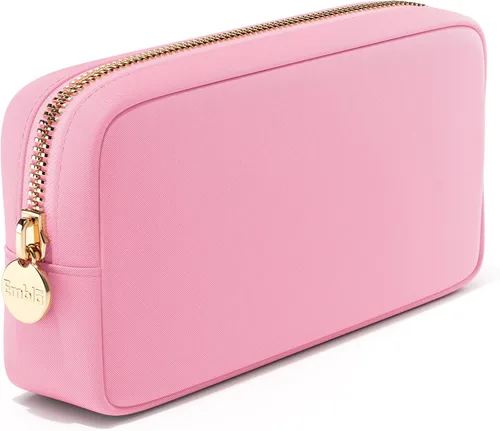 Vista 25 de Bolsa de Maquillaje de Viaje Embla Bolsa de Artículos de Aseo de Viaje, Negro, Mini, Mini