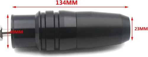 Vista 4 de Protección contra caídas, deslizador de escape para motocicleta compatible con Bajaj Dominar 250 400 Pulsar 200RS 150 220F 180F F250 N250 NS125