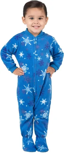 Vista 6 de Footed Pajamas - Mameluco familiar a juego Suéteres de una pieza para niños, niñas, hombres, mujeres y mascotas Unisex