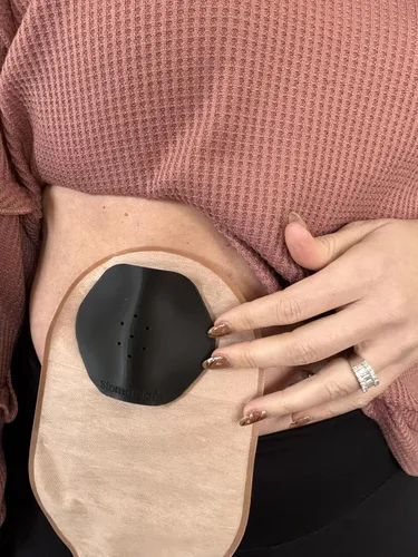 Vista 11 de Protector de estoma Protector de estoma Protector de ostomía Protector de hernia Bolsa de ostomía