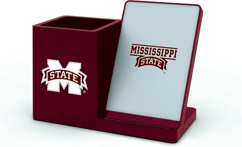 Vista 8 de SOAR NCAA - Soporte de carga inalámbrico unisex para teléfono celular y organizador de escritorio
