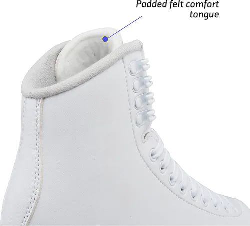 Vista 5 de Jackson Ultima Classic 200/500 Patines de hielo para mujeres y niñas – Patines de patinaje artístico cómodos para patinaje sobre hielo y patinaje