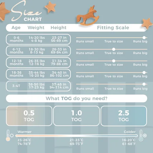 Vista 6 de Sleeveless Soft Baby & Toddler Sleeping Sack, Breathable with Adjustable Feet Cuffs & Anti-Slip Grip