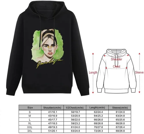 Vista 3 de Sudadera casual con capucha de manga larga para mujer