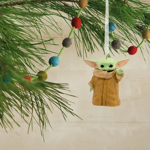 Vista 5 de Hallmark Star Wars: The Mandalorian Grogu - Adorno navideño