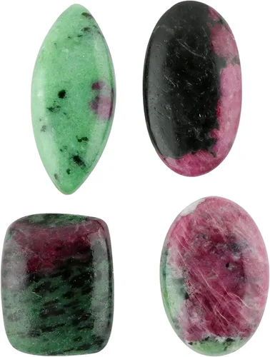 Vista 7 de Natural Gemstone Cabochons Lot 100 Carats Bulk 3-4 Pcs Mixed Gemstones for Jewelry Making, Pendants & Wire Wrapping
