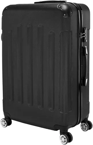 Vista 3 de Juego de equipaje de 3 piezas – Maletas con ruedas giratorias multidireccionales – Bolsa de viaje Maleta ABS con bloqueo TSA – Maletas de carcasa
