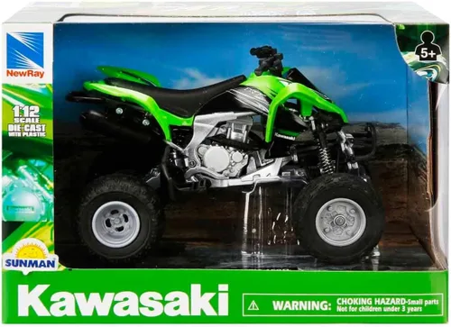 Vista 5 de Juguete New Ray Toys a escala 1:12 ATV – KFX450R – 57503, color surtido.