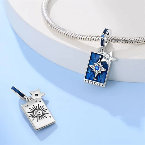 Vista 202 de KUNSIR Los abalorios se adaptan a pulseras Pandora para mujer, plata de ley 925, cuentas colgantes de joyería para niñas, dijes de feliz cumpleaños