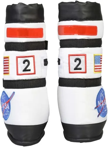 Vista 4 de Botas de astronauta Aeromax, Blanco