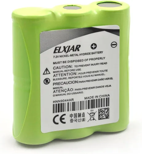 Vista 7 de Coonyard Paquete de 4 baterías NI-MH de 7.2 V HNN9044 de repuesto para Motorola HNN9044A, HNN9044AR, HNN9056 P50 P60 Baterías de radio bidireccional