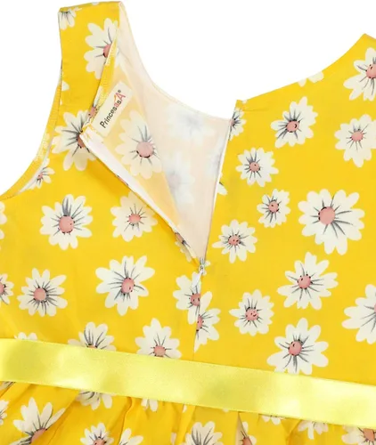 Vista 60 de Vestido de verano para niña, de algodón, con diseño floral