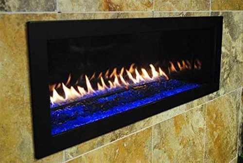 Vista 4 de Cotton Candy Firepit vidrio Bolsa de tamaño mediano, 22 Lb