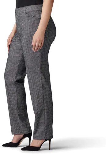 Vista 2 de Lee Pantalón de pierna recta para mujer, talla grande, ajuste relajado para todo el día