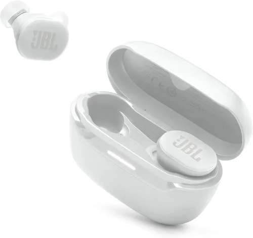 Vista 10 de JBL Endurance Race 2 - Auriculares deportivos True Wireless impermeables (IP68) con 4 micrófonos para llamadas nítidas y claras, sonido JBL Pure
