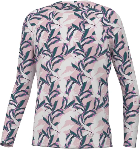 Vista 46 de HUK Camisa unisex de camuflaje Pursuit para niños Camisa de manga larga para niños Sotavento de roble musgoso